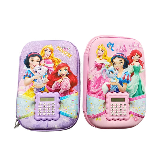 20440 Calculator Pencil Case - Stylish & Princess Pencil Pouch