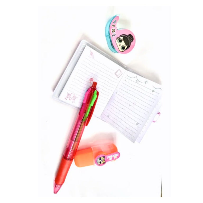 E-006 Cartoon Charactor Stationery Set