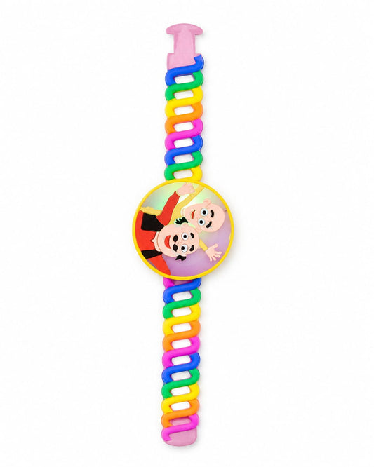 20812 Cartoon Character LED Rakhi Light Rakhi {Random Design}