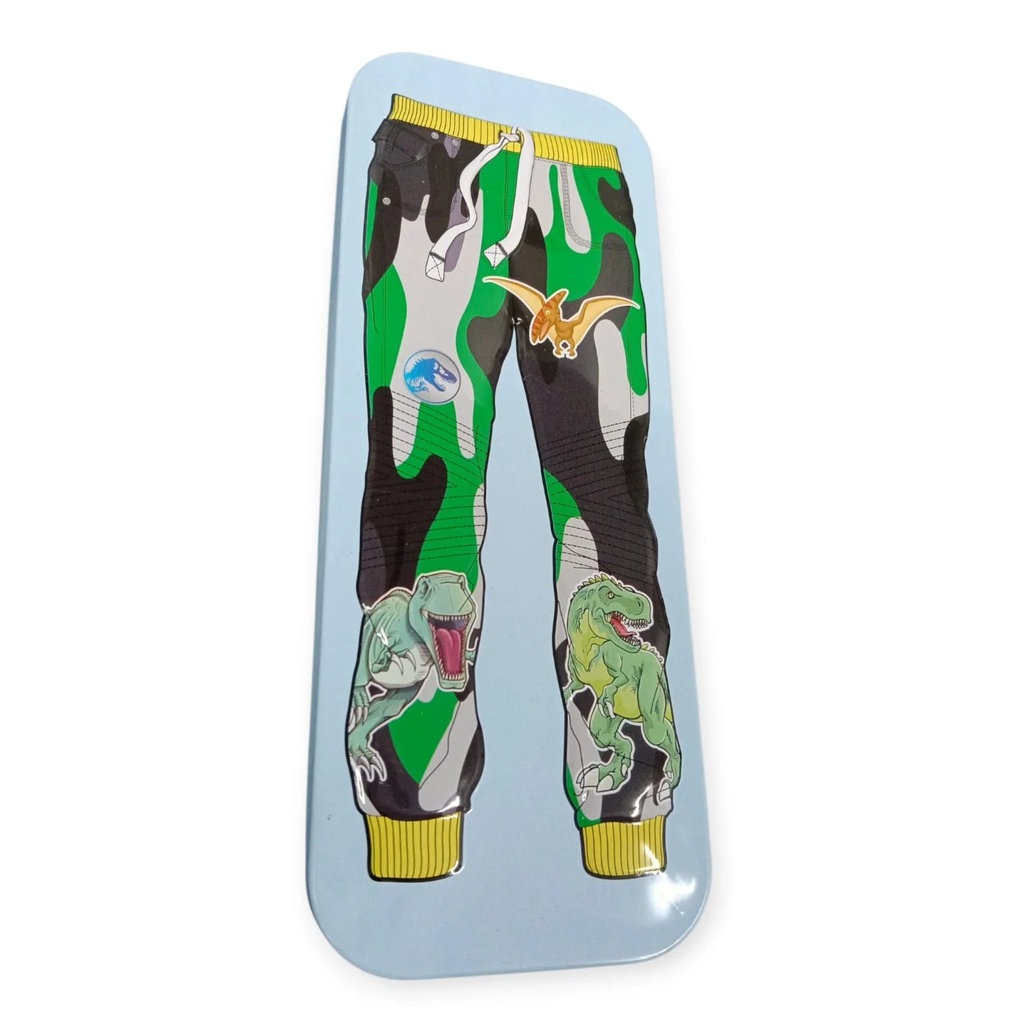 10718 Metal Pencil Box Double Layer Metal Pencil Case for Kids Boys Girls Birthday Return Gift
