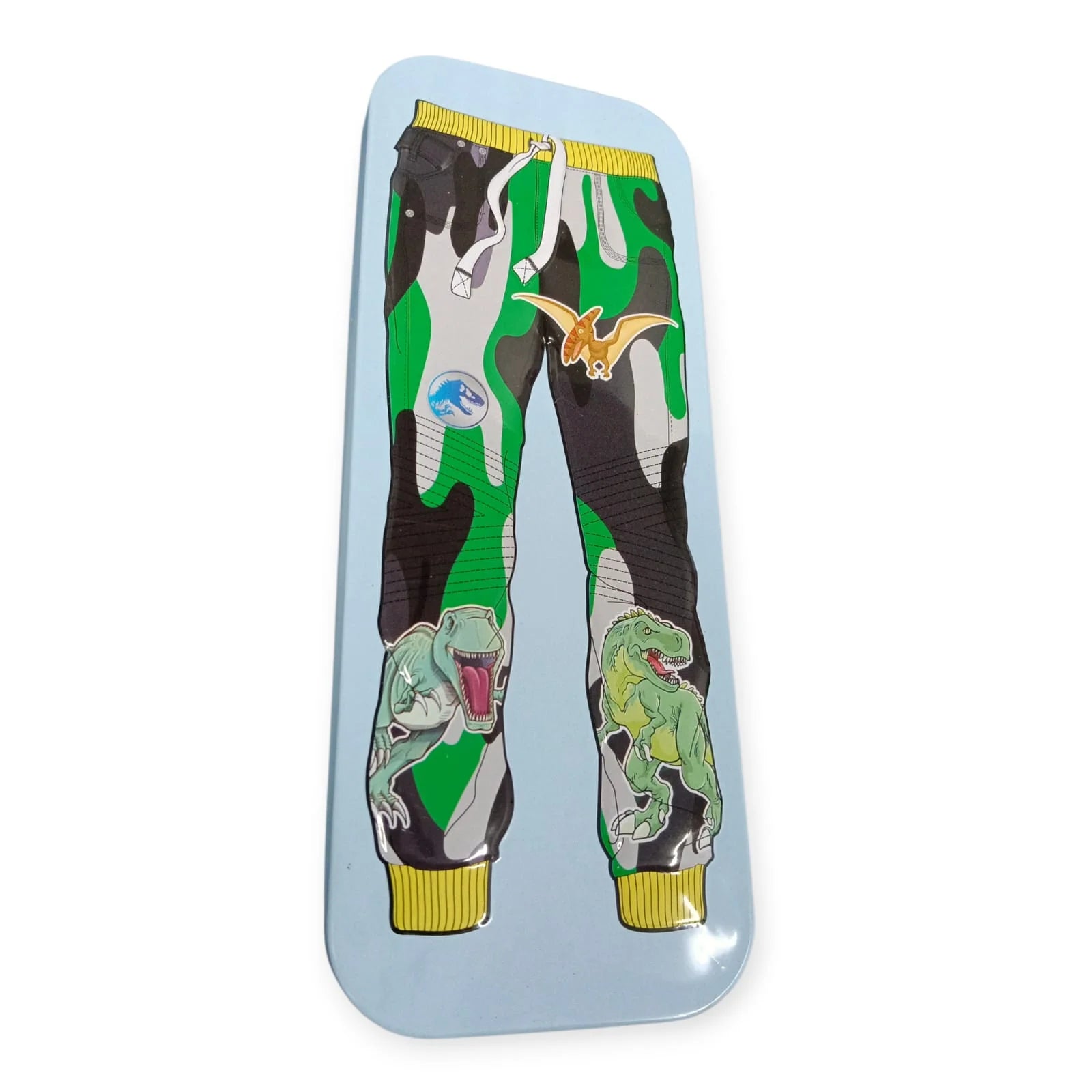 10718 Metal Pencil Box Double Layer Metal Pencil Case for Kids Boys Girls Birthday Return Gift