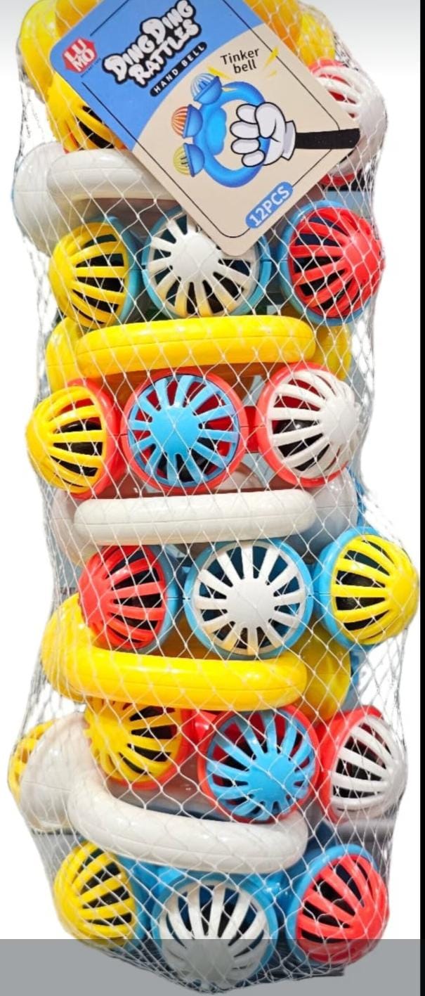 11365 {12 Pcs} Rattle set Colourful Attractive Music Sound Toy
