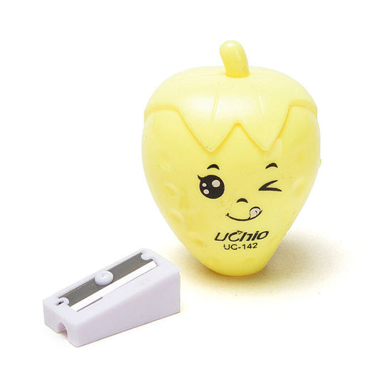 20675 Strawberry Kindergarten Cartoon Single Hole Pencil Sharpener {Random Color}