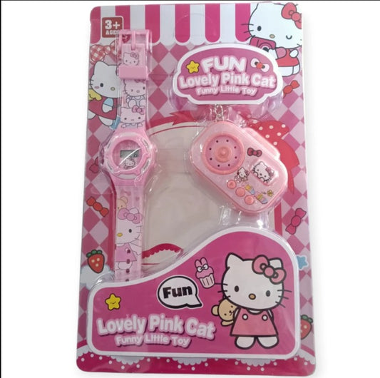 20092 Digital Watch and Keychain For Boys & Girls for Kids (Random Design)