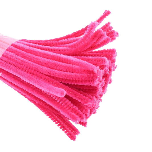 20681 {100 Pcs} Pipe Cleaners Craft,Chenille Stems for DIY Flowers, Limpia Pipas Fluffy Fuzzy Sticks for Gift Wrapping, Party Decorations
