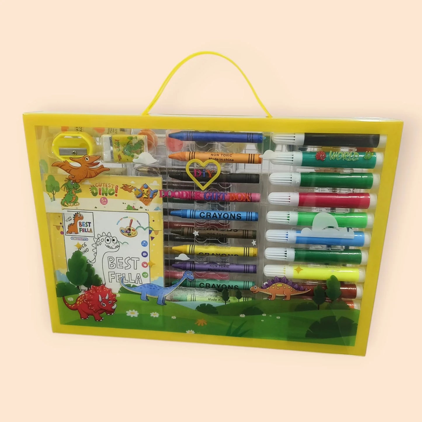 CSJ-717 60 Colour Stationery Set for Girls and Boys {Random Color}