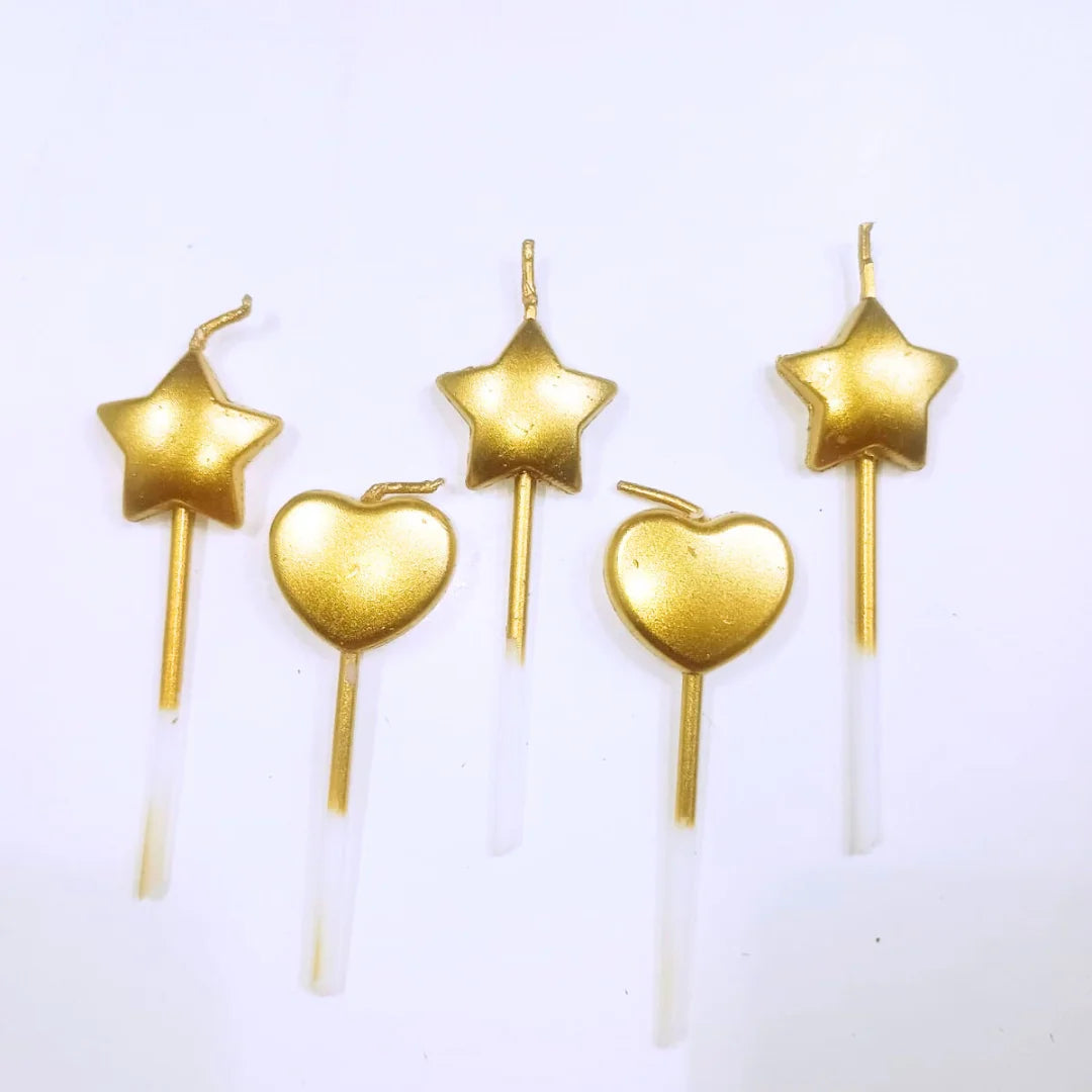 10194 Birthday Candles Set, 5 PCS