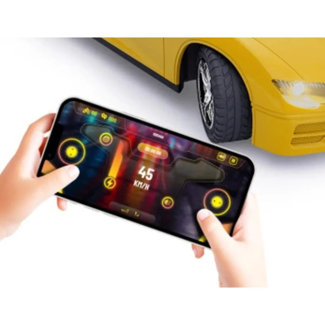 ITW 8328-CH 3D Smoke Spray RC Car – High-Speed Remote Control Car with Smoke & App Control LED Lights, Type C Rechargeable RC Toy for Kids & Adults (Random Colour)