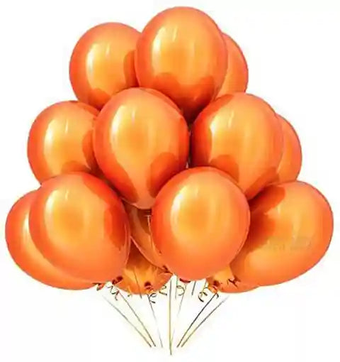 20457 (50 pcs) Golden Metallic Balloons