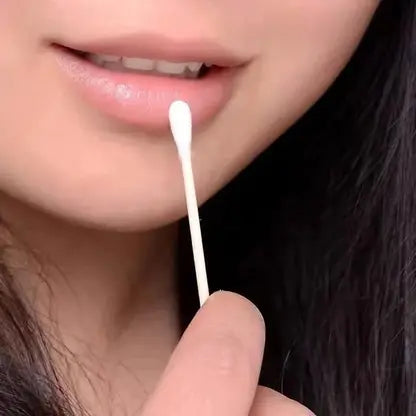 11206 Cotton Buds for Ear Cleaner, Bamboo Wooden Sticks Ear Cleaner Cotton Swabs 100 Pcs