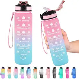 20002 Water Bottle for Kids, Adults, Girls – Sipper for School & Gym || 900 ml Water Bottle