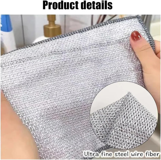 5486  Multipurpose Dishwashing Non-Scratch Cleaning Cloth for Kitchen
