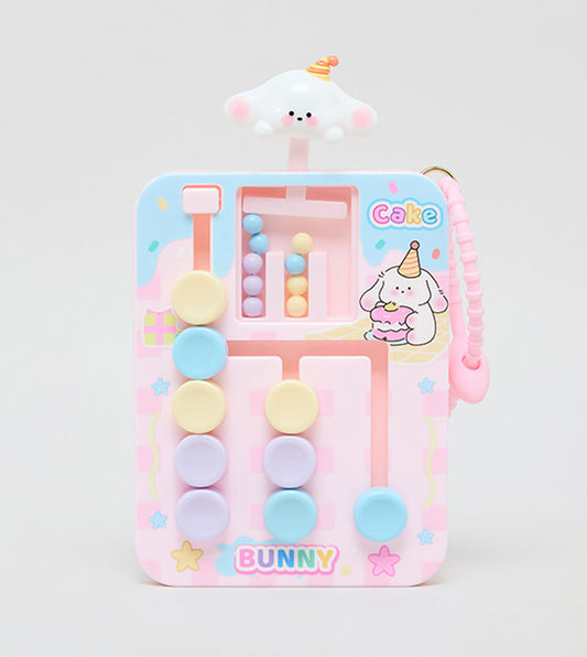 20545 Three-color thinking chess puzzle keychain/backpack charm for Kids {Random Color}