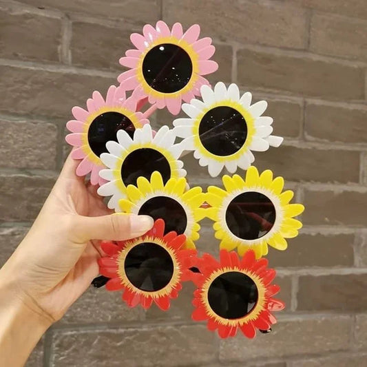 20142 New  Sunflowers Sunglasses for Boys Girls UV400 Protection [Multicolor]