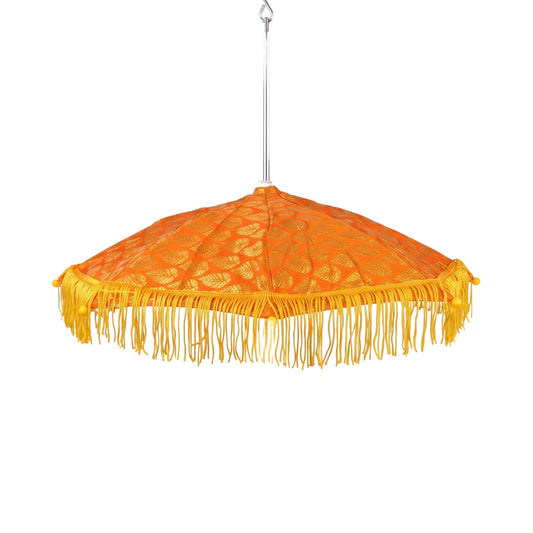 21126 Traditional Decorative Tassel Parasol Umbrella