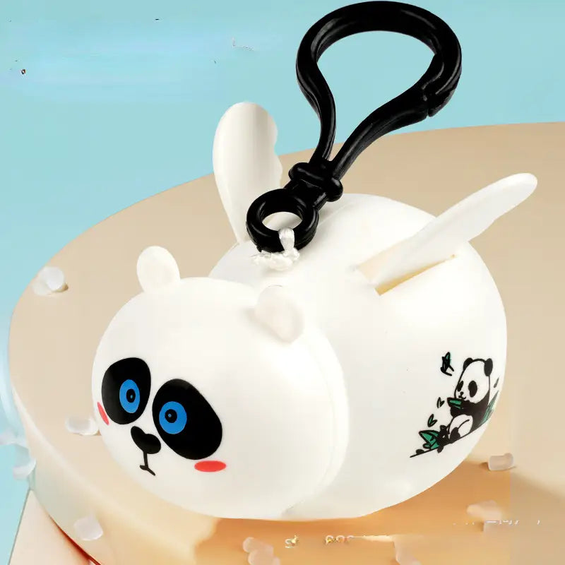 9099 Flying Capibara Keychain, Cute Funny Animal Keychains for Kids, Backpack, Hanging {Random Caracter}