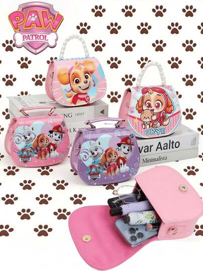 20947 Cartoon Print Kids Mini Sling Bag | Cartoon Crossbody Shoulder Bag for Girls & Boys | Lightweight Travel & Daily Use Bag {Random Design}