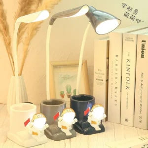 L2426 Astronaut LED Rechargeable Desk Lamp with Space Theme