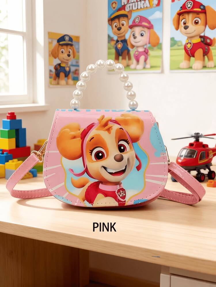 20947 Cartoon Print Kids Mini Sling Bag | Cartoon Crossbody Shoulder Bag for Girls & Boys | Lightweight Travel & Daily Use Bag {Random Design}