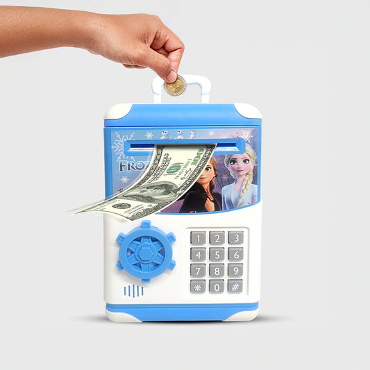 20194 Piggy Savings Bank with Electronic Lock Piggy Bank ATM with Password, Cartoon Piggy Bank for Kids