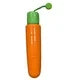 10595  Playful Carrot Shaped Compact Folding Umbrella For Protection From Rain And Sun