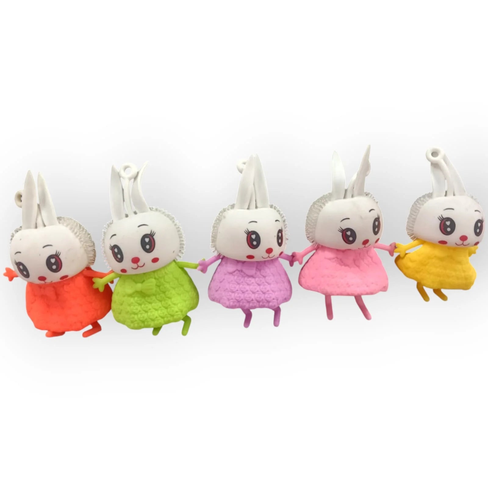 10481 Kids Luminous Puffer Ball Toy Cute Cat Bunny Panda Light Ball Squishy Sensory Toys