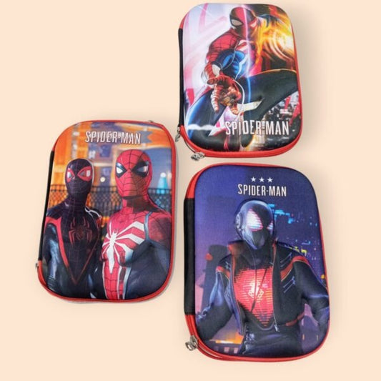20204 3D Spider man Pen Pencil Case with Large Compartment for Kids