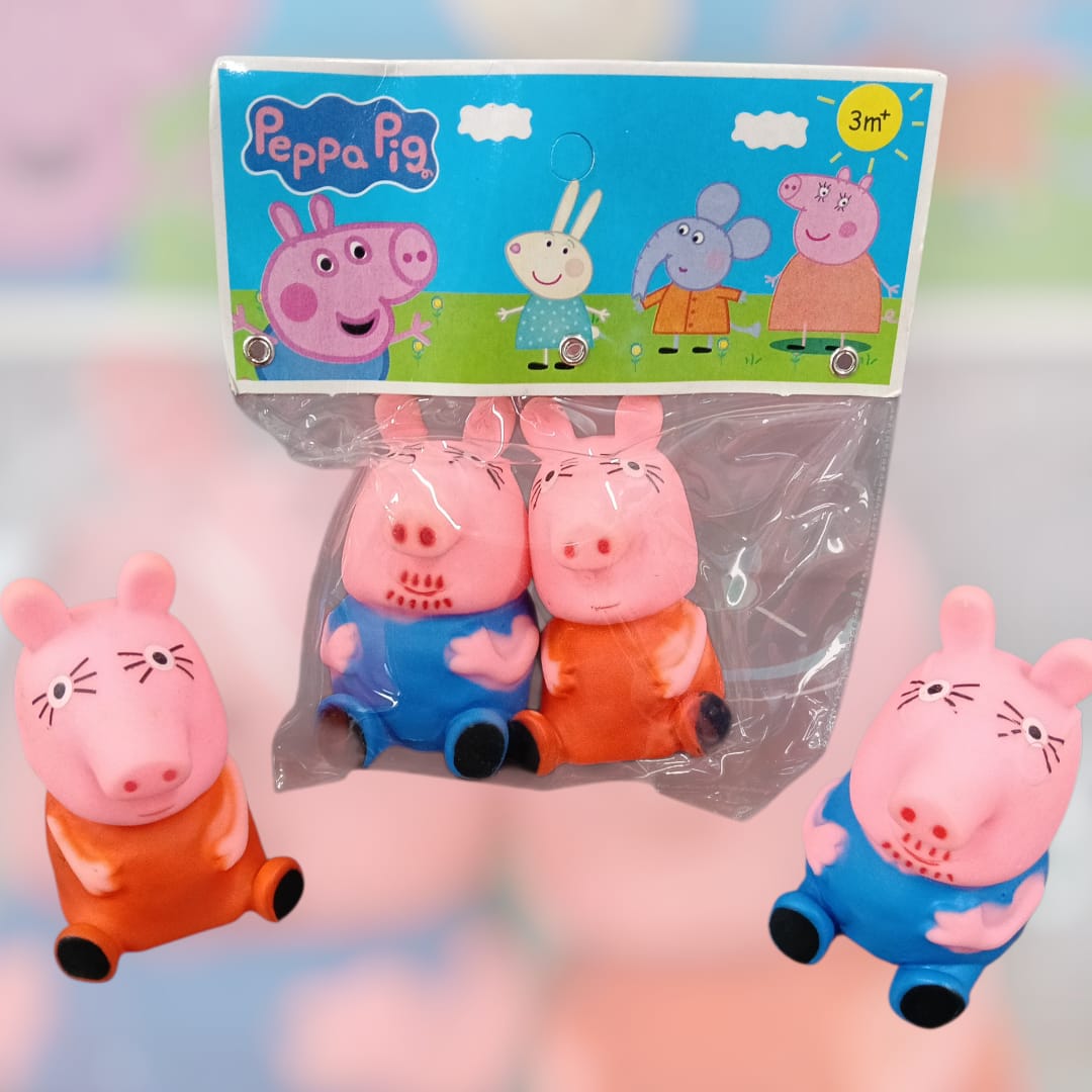 20053 {Set of 2} Peppa Pig Chuchu Soft Toy Gift for Kids