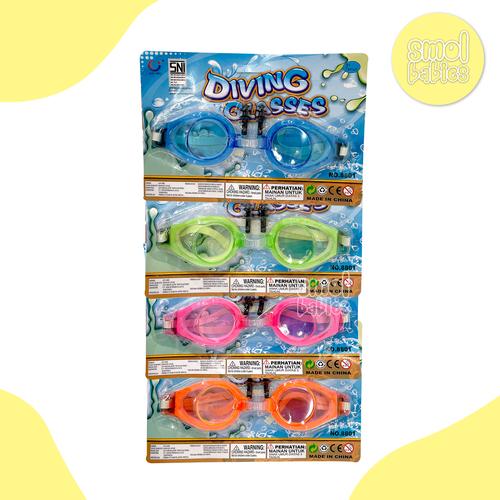 10266 Swimming Goggles , Multicolor Adjustable Strap Goggle Adults