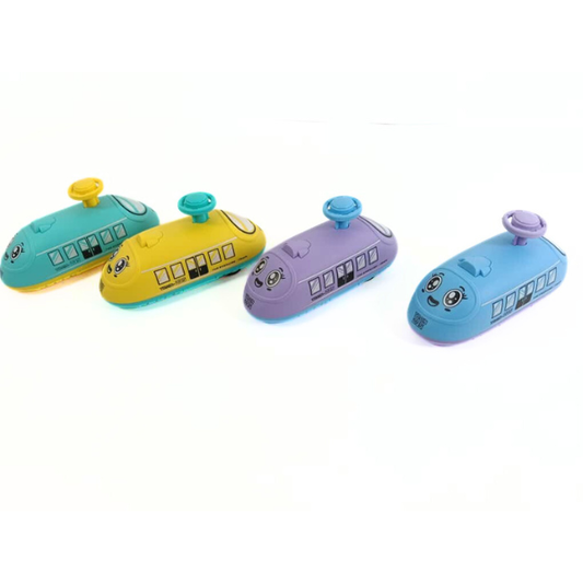 668-40A Train Toddler Toy, High Speed Railway, Friction Powered Easter Basket Stuffers Egg Fillers, Educational Play Train for Girls & Boys