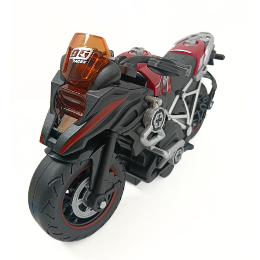 11180 Diecast Sports Bike Toys for Kids | LED Light, Plastic Body | Best Gift for Boys | Kids Bike Toys