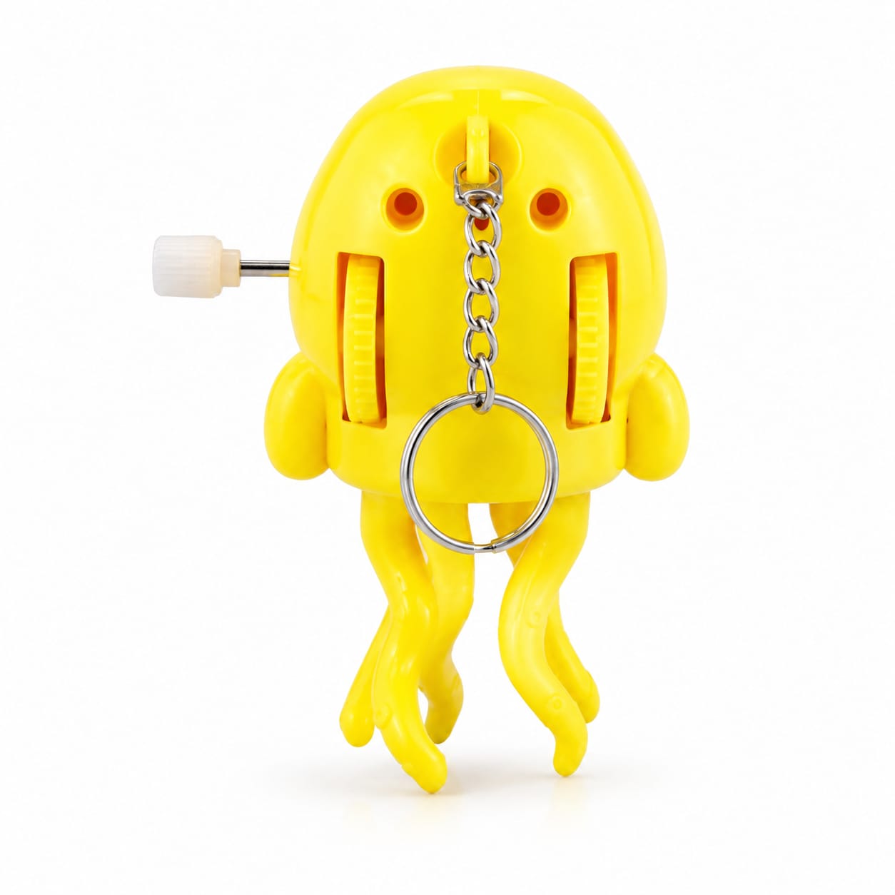 21049 Cute Cartoon Wind-Up Keychain Toy Random character (Multicolour)