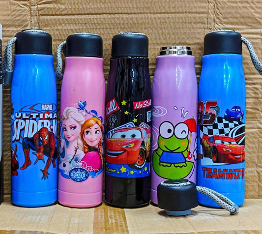 20351 Insulated Stainless Steel Water Bottle, 800ml, Leakproof, School Office Use (Multicolor)