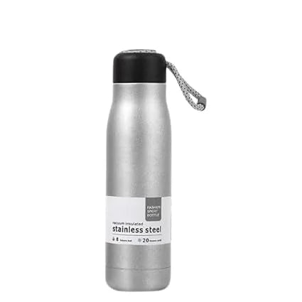 20052 Vacuum Insulated Stainless Steel Water Bottle, Dual Wall Flask for Hot and Cold Drinks, Spill-Resistant Bottle for School 500ml