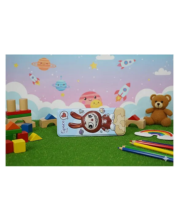 B-786 Labubu  Metal Pencil Compox Box {Random Color}