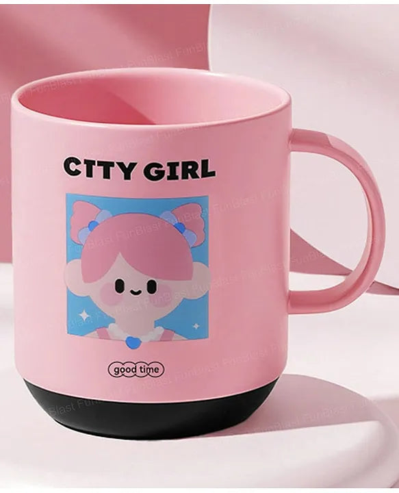 3003 Milk Mug for Kids – 450 Ml; Unbreakable Mug for Kids, Milk Mugs for Kids Unbreakable - Milk Drinking Cup for Kids {Random Design}