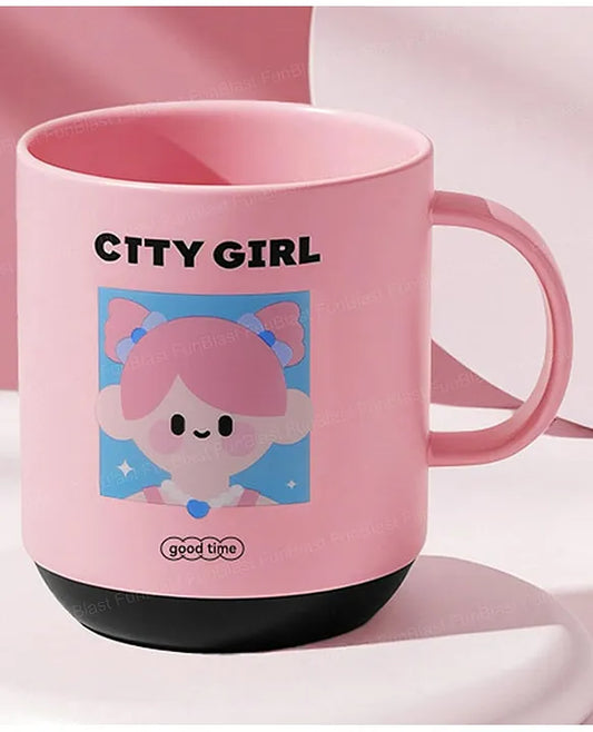 3003 Milk Mug for Kids – 450 Ml; Unbreakable Mug for Kids, Milk Mugs for Kids Unbreakable - Milk Drinking Cup for Kids {Random Design}