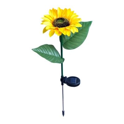 20308 Led Solar Sunflower/Light Flower for Garden/Garden Solar Flower for Outdoor Pack of 1