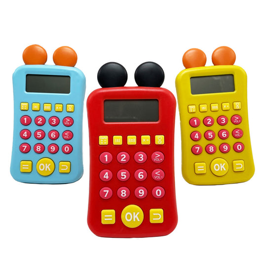 V20 Electronic Math Games for Kids Addition, Subtraction, Multiplication & Division, Calculator for Kids Size=11*7 Cm {Multicolour}