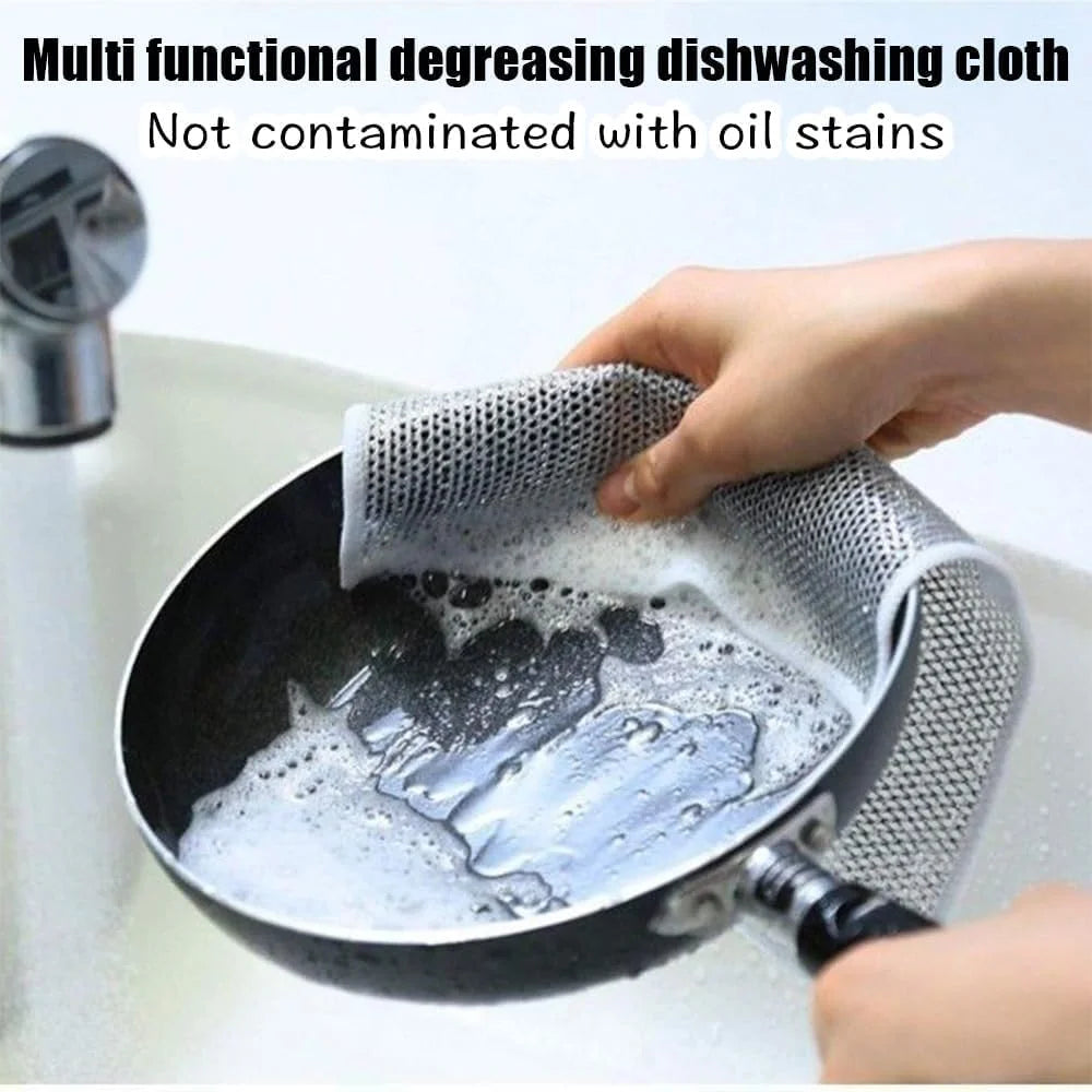 5486  Multipurpose Dishwashing Non-Scratch Cleaning Cloth for Kitchen