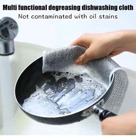 5486  Multipurpose Dishwashing Non-Scratch Cleaning Cloth for Kitchen