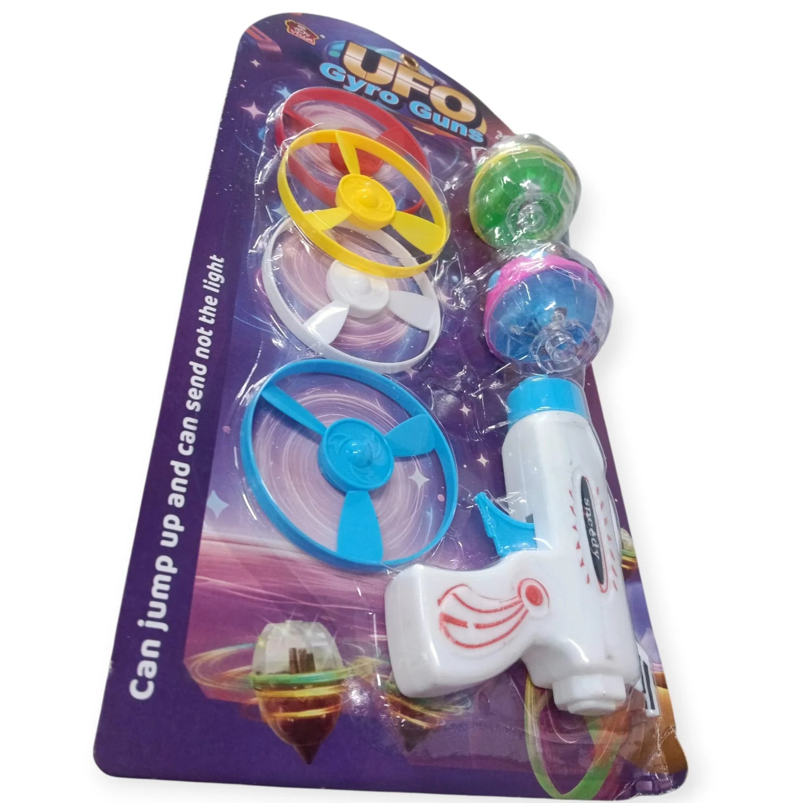 MD-290 Sons High Speed Bey Bade Metal Fusion Set with Launcher for Kids (Multicolor)