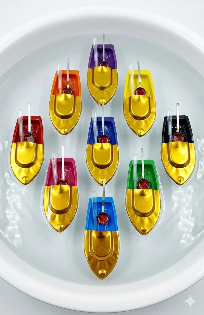 20536 Classic Putt Putt Handmade Steam Toy Boat Naav (Random Color)