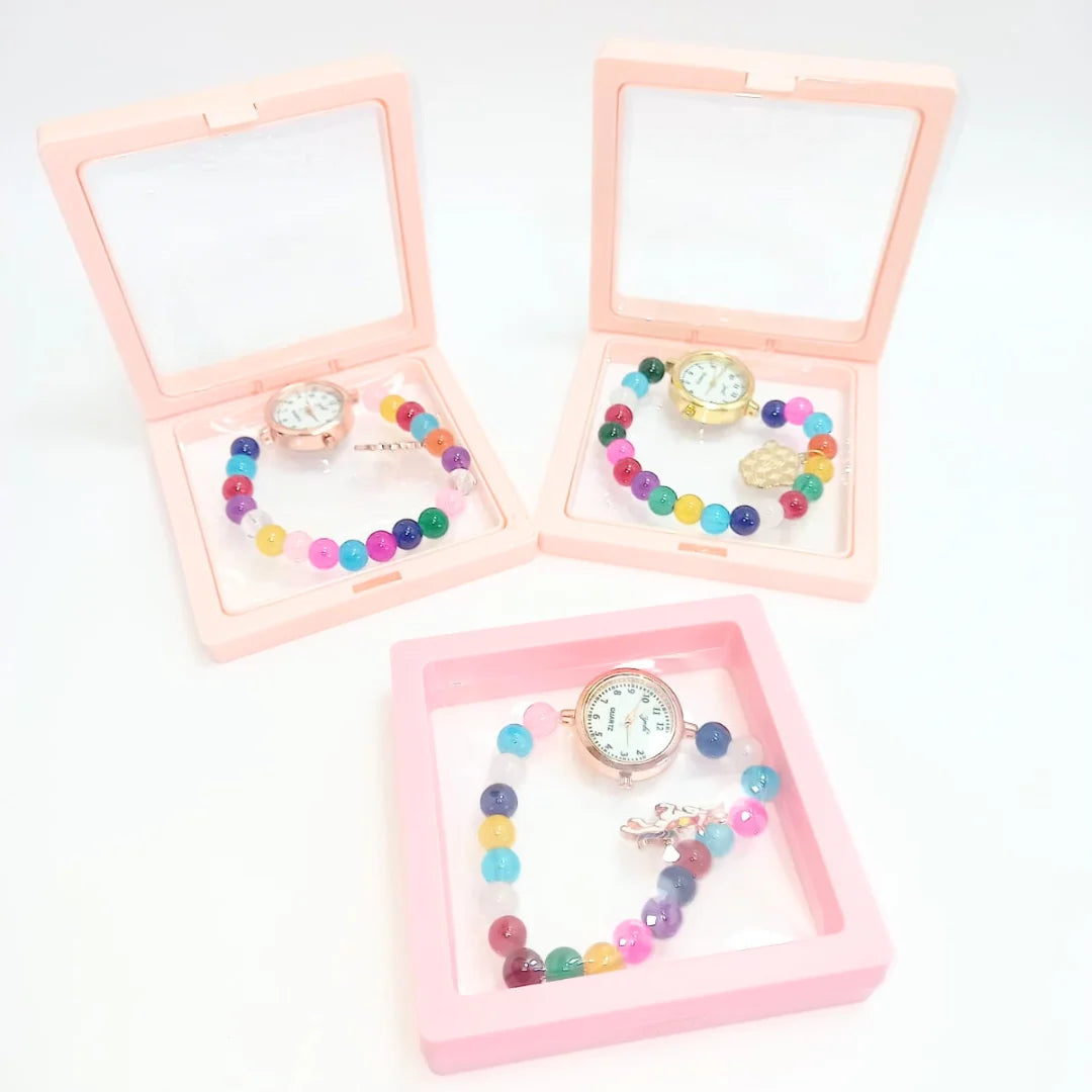 3039 Women Multicoloured Beads Watch