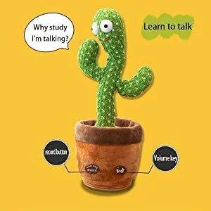 1202 Talking-Green Cactus Toy