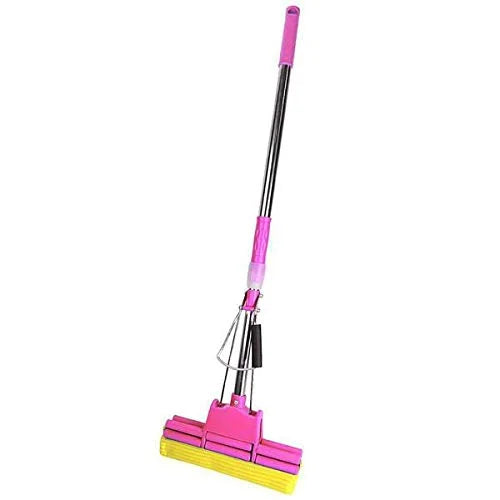 10747 Cleaning Squeeze Mop with Adjustable Telescopic Handle Squeegee Absorber Sponge Cleaner Pocha {Multicolor}