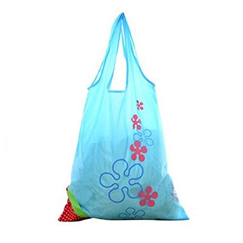 21283 Price : ₹35 Beautiful Strawberry Eco-Friendly Nylon-Folding Shopping Bag