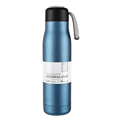 20052 Vacuum Insulated Stainless Steel Water Bottle, Dual Wall Flask for Hot and Cold Drinks, Spill-Resistant Bottle for School 500ml
