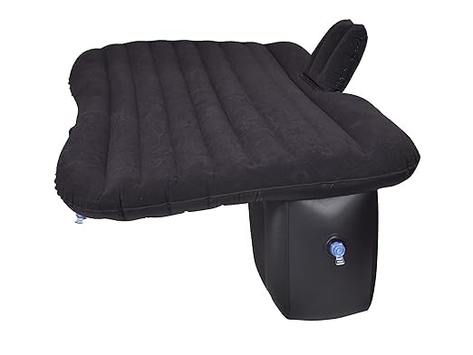 10501 Car Inflatable Bed with Pump & 2 Air Pillow| Quick Inflatable Back Seat Bed| Car Inflatable Mattress