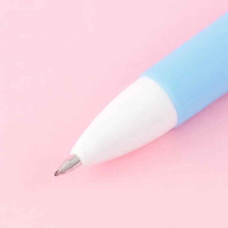 10272 (12 pcs) Cartoon Printed 4 In 1 Ball Pen